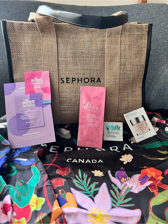 Sephora Handbags - 2026 Sephora Limited Edition Tote and Floral Scarf (NIB)